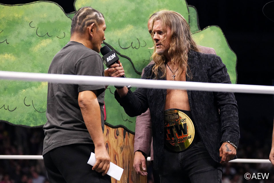 7/18【AEW】鈴木が電撃登場 王者ジェリコに挑戦要求で次週FTW