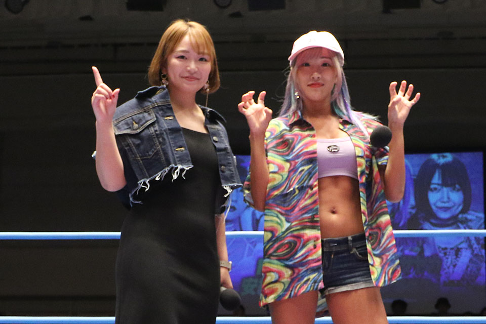 KAIRI ☆ 安納サオリ ☆ ウナギ・サヤカ ☆ Sareee ポートレート 熱い闘魂、私が教えてあげてもいいよ」王道マットでWWE帰りの