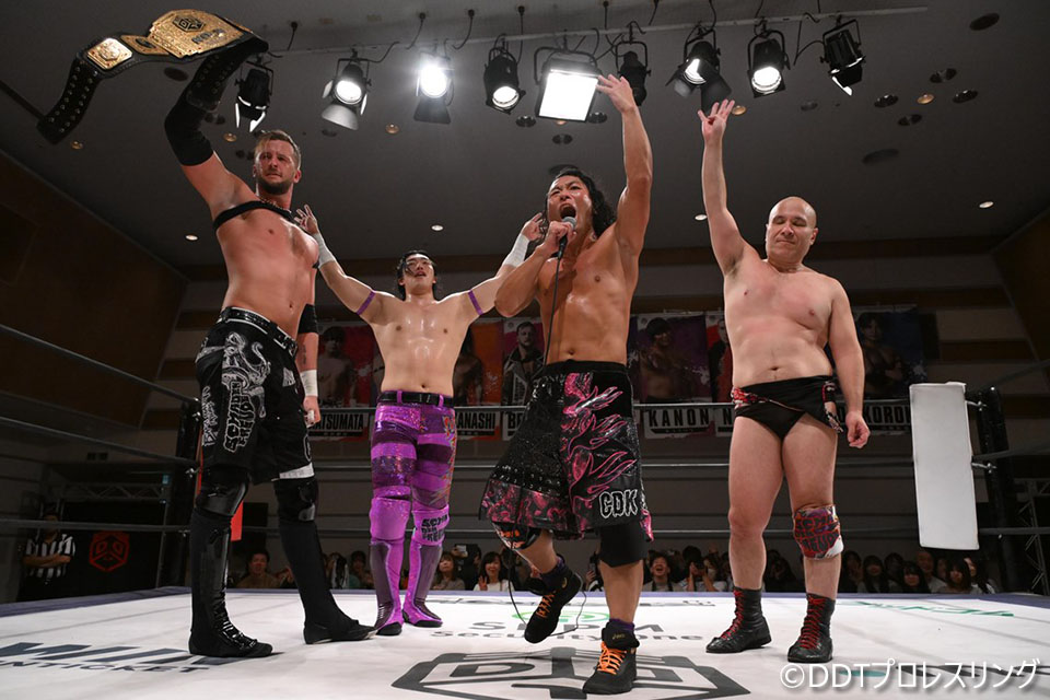 11/16【DDT】シャーデンフロイデがDAMNATION T.A撃破 11・23