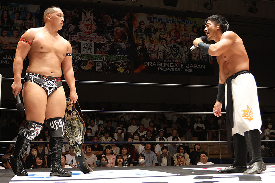 9/5【DRAGONGATE】10・8後楽園でドリーム王者・菊田にBen-Kが