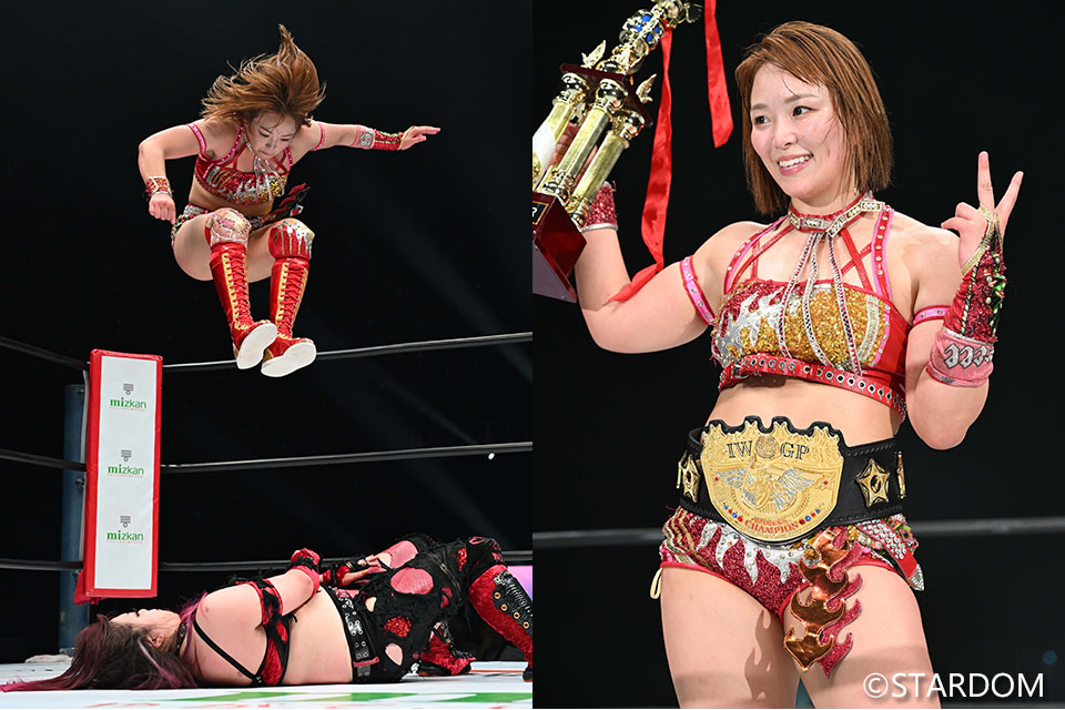 Sareee　闘魂タオル & ポートレート 2種セット　スターダム　女子プロレス スターダム Sareee 闘魂タオル×Sareeeコラボ アントニオ猪木展